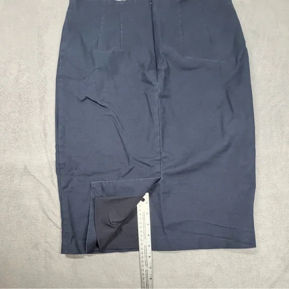 Boden Navy Pencil Skirt - Picture 5 of 12